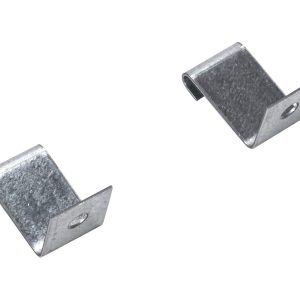 Dishwasher Floor Mounting Kit with 2 metal mounting brackets, fits standard tub models