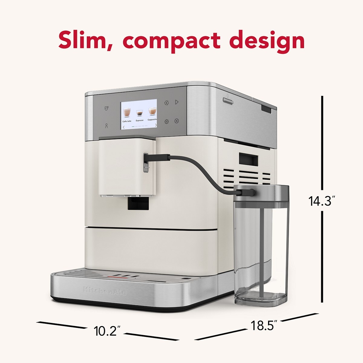 Fully Automatic Espresso Machine KF7 - Porcelain White - Image 2