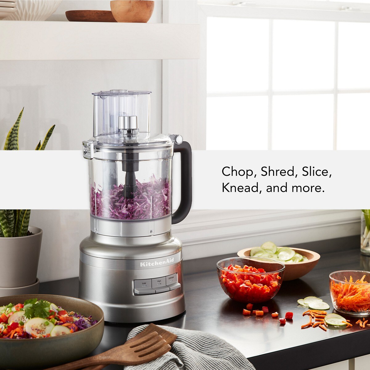 13-Cup Food Processor - Contour Silver - Image 3