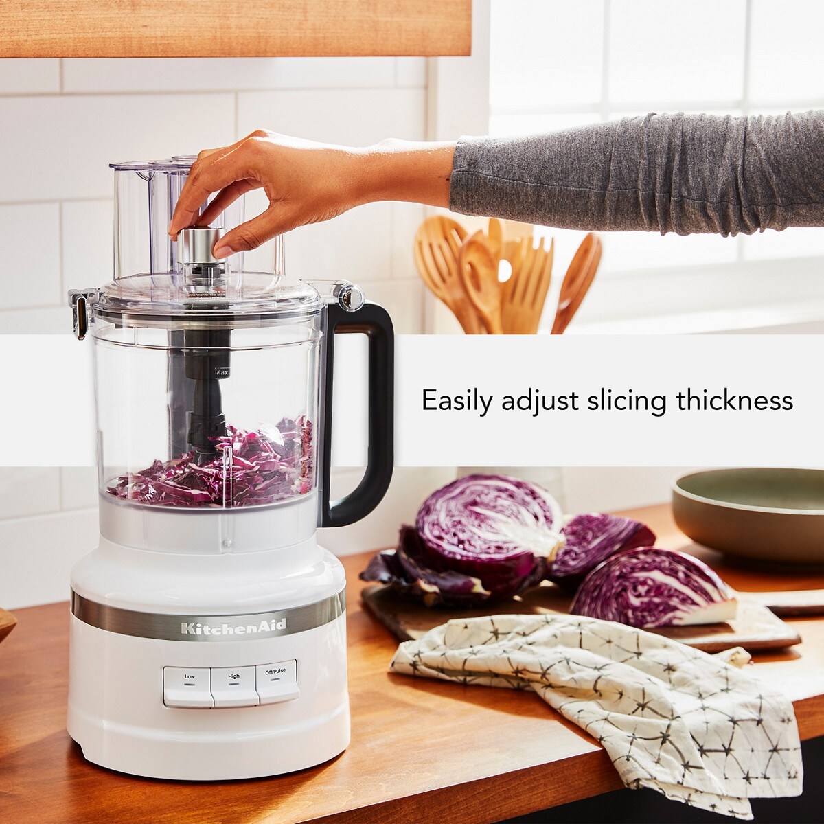 13-Cup Food Processor - White - Image 5