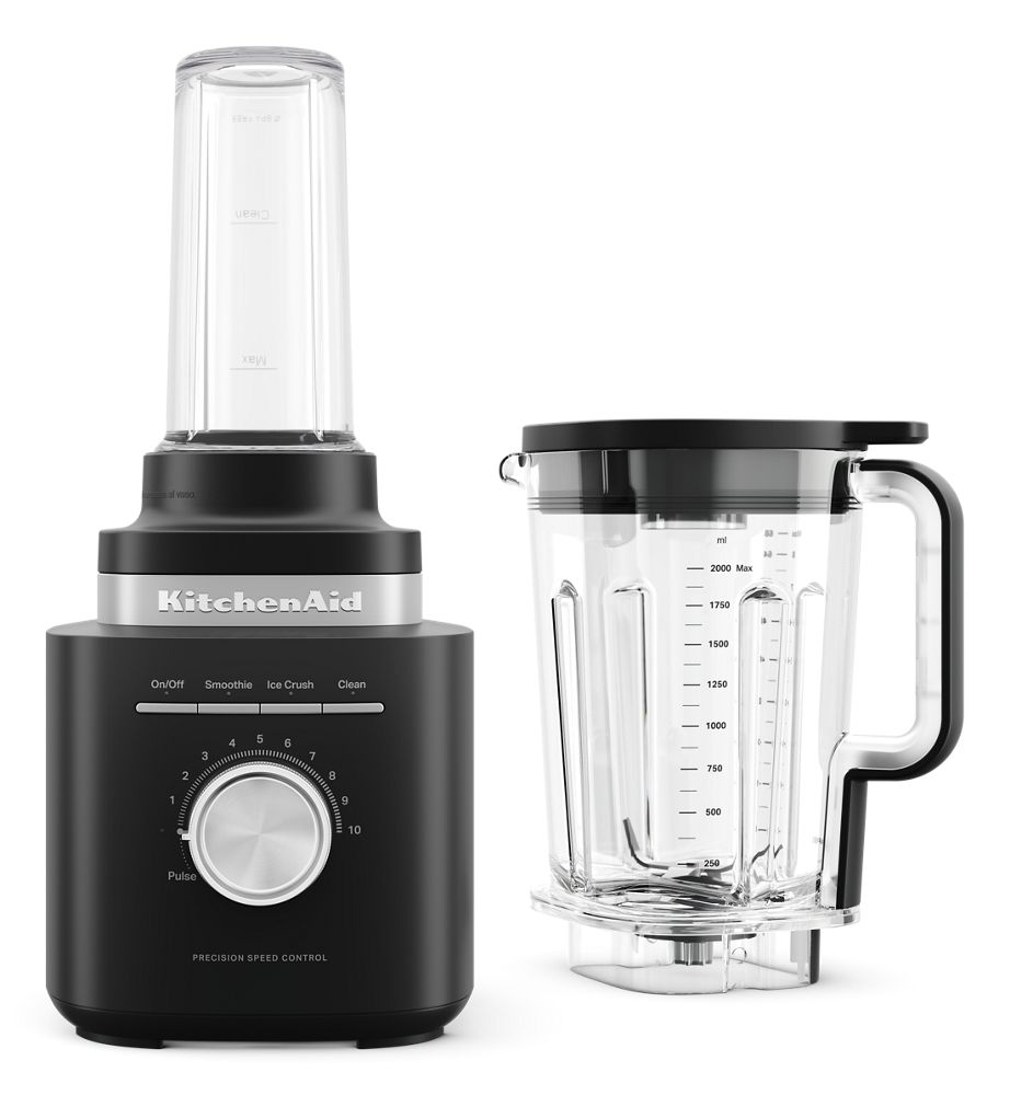 KitchenAid® Pure Power Blender with Personal Blending Jar - Black Matte