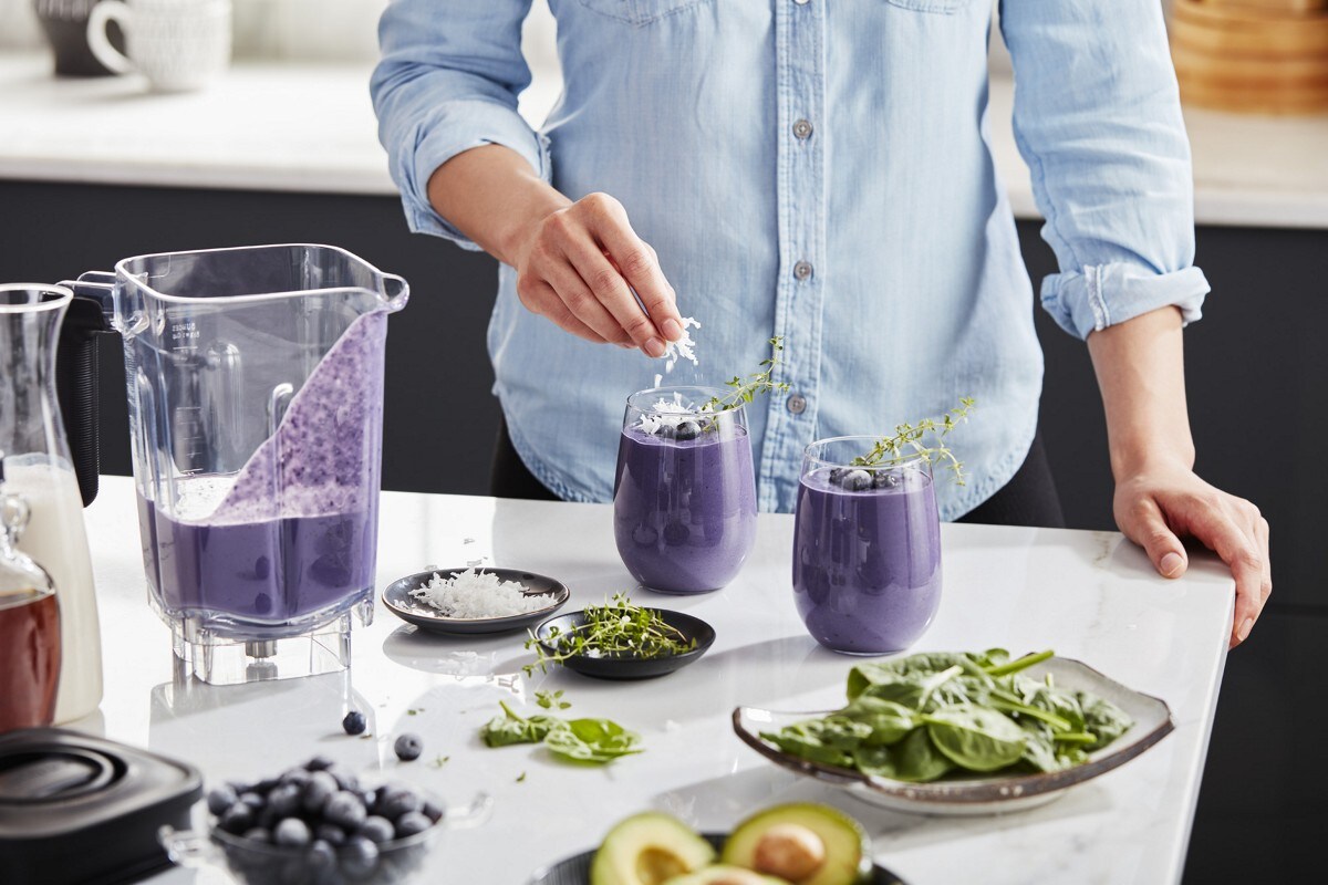K400 Variable Speed Blender with Tamper - Matte Dried Rose - Image 6