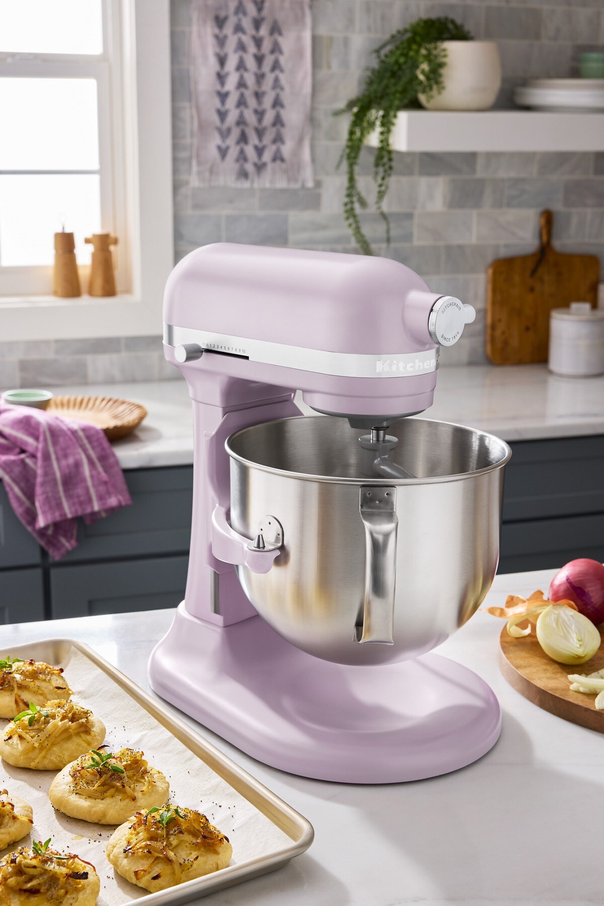 KitchenAid® 7 Quart Bowl-Lift Stand Mixer - Wildflower - Image 5